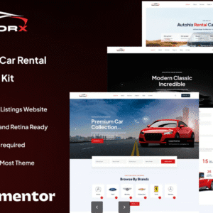 Motorx - Kit de modelo Elementor