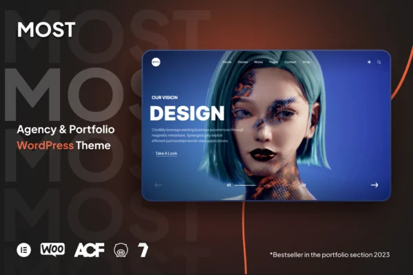 Most — Tema de Agência Criativa e Portfólio